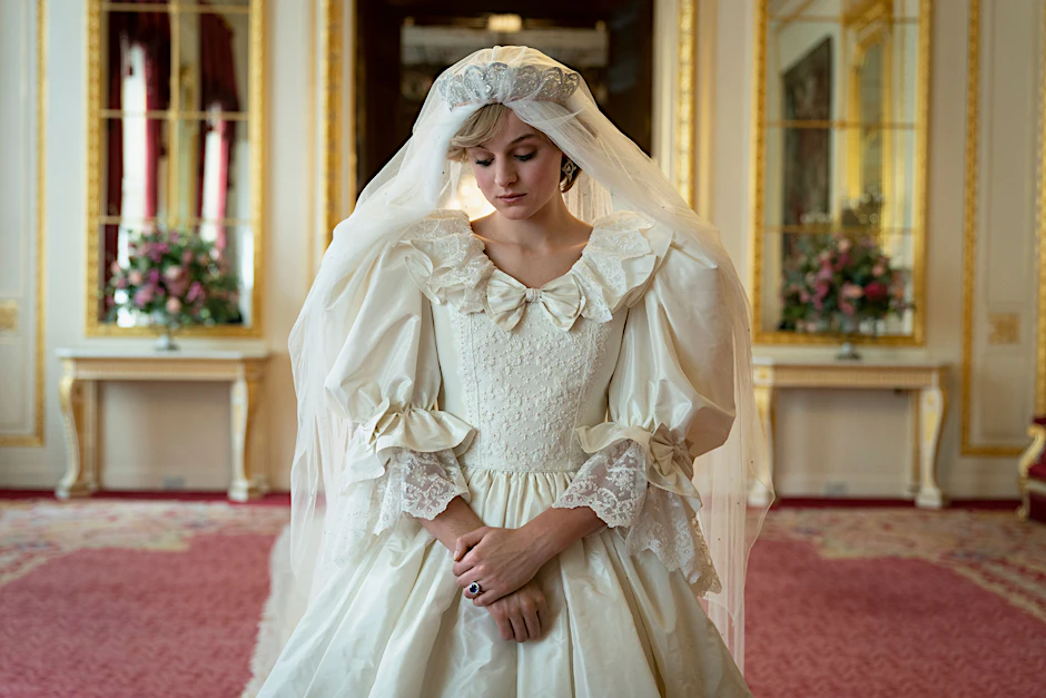Emma Corrin als Lady Di in Staffel 4 von The Crown.