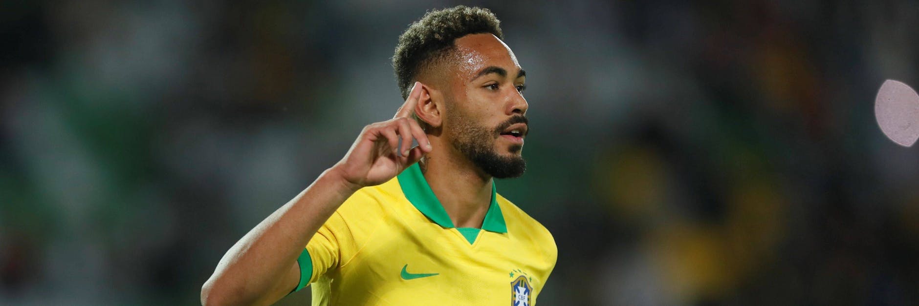 Mathheus Cunha jubelt über sein Tor zum 1:1 gegen Südkorea. 