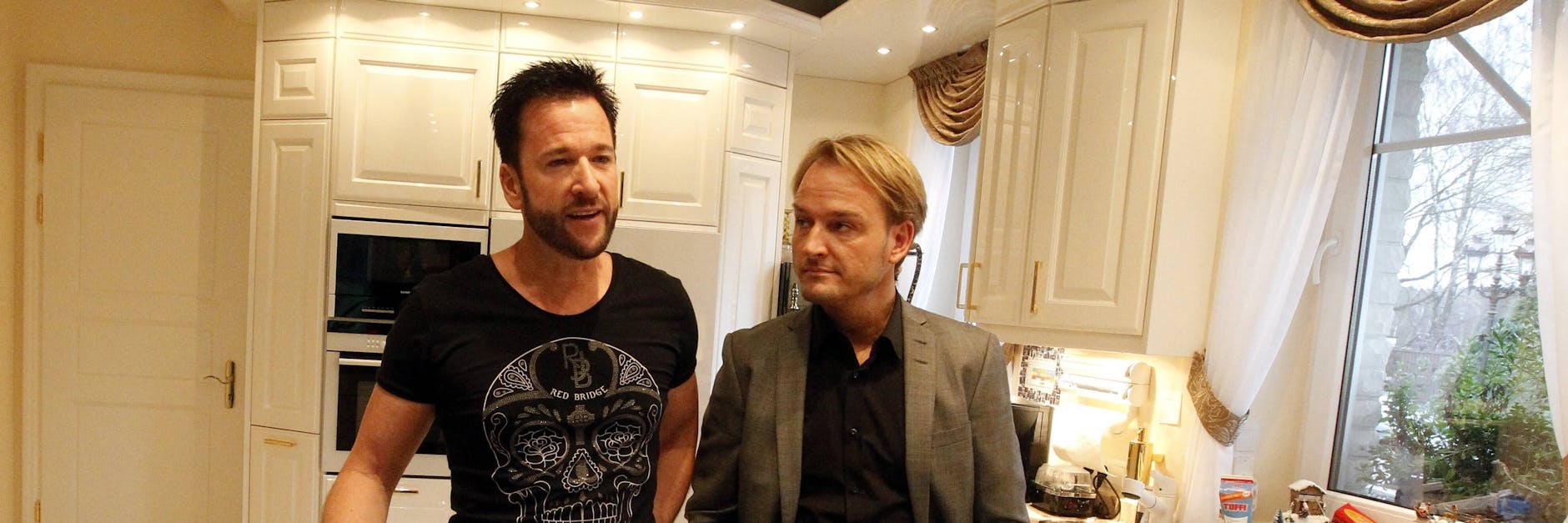 Ein Bild aus gemeinsamen Tagen: Michael Wendler und Markus Krampe.