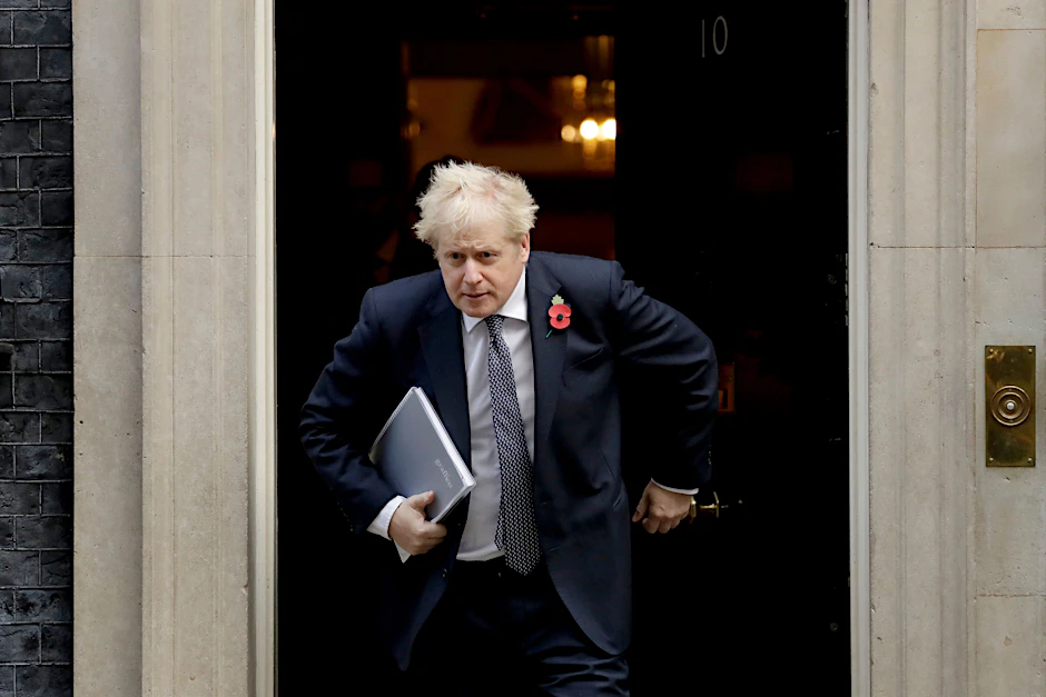 Die britische Corona-Warn-App schickte Premier Johnson in Quarantäne.