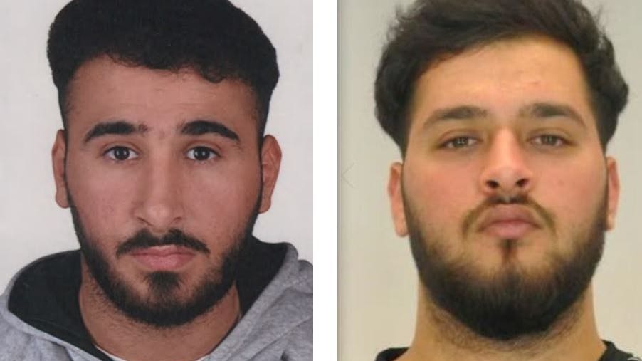 In Zusammenhang mit dem Dresdner Juwelendiebstahl fahndet die Polizei nach Abdul Majed Remmo (links) und Mohamed Remmo. Beide Männer sind 21 Jahre alt.