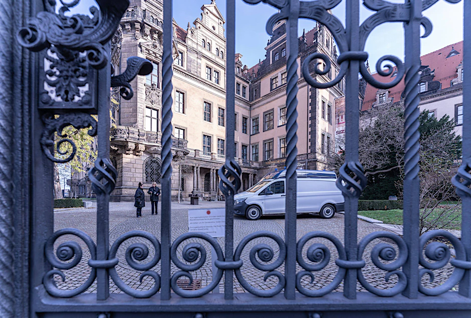 Das Grüne Gewölbe, die Schatzkammer des Dresdner Residenzschlosses.