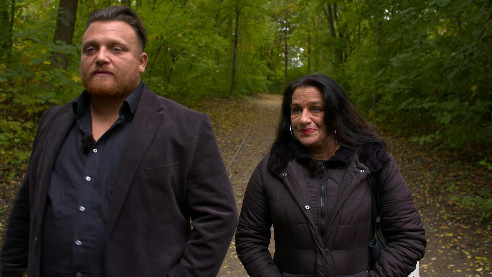 Sänger Menowin Fröhlich mit seiner Mutter Silvia.