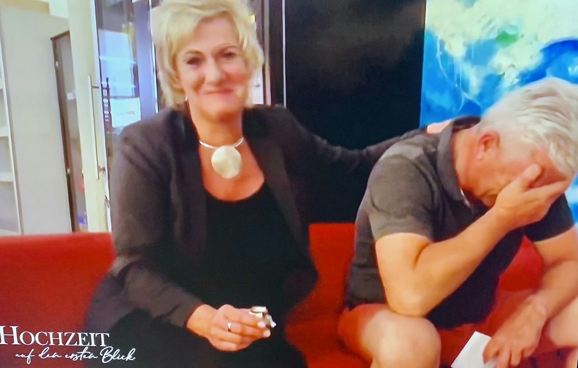 Wiebke und Norbert Im Wartezimmer der Notaufnahme.&nbsp;