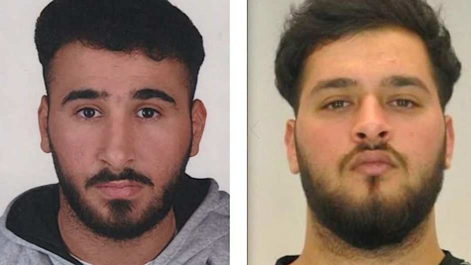 Abdul Majed (l.) und Mohamed Remmo.