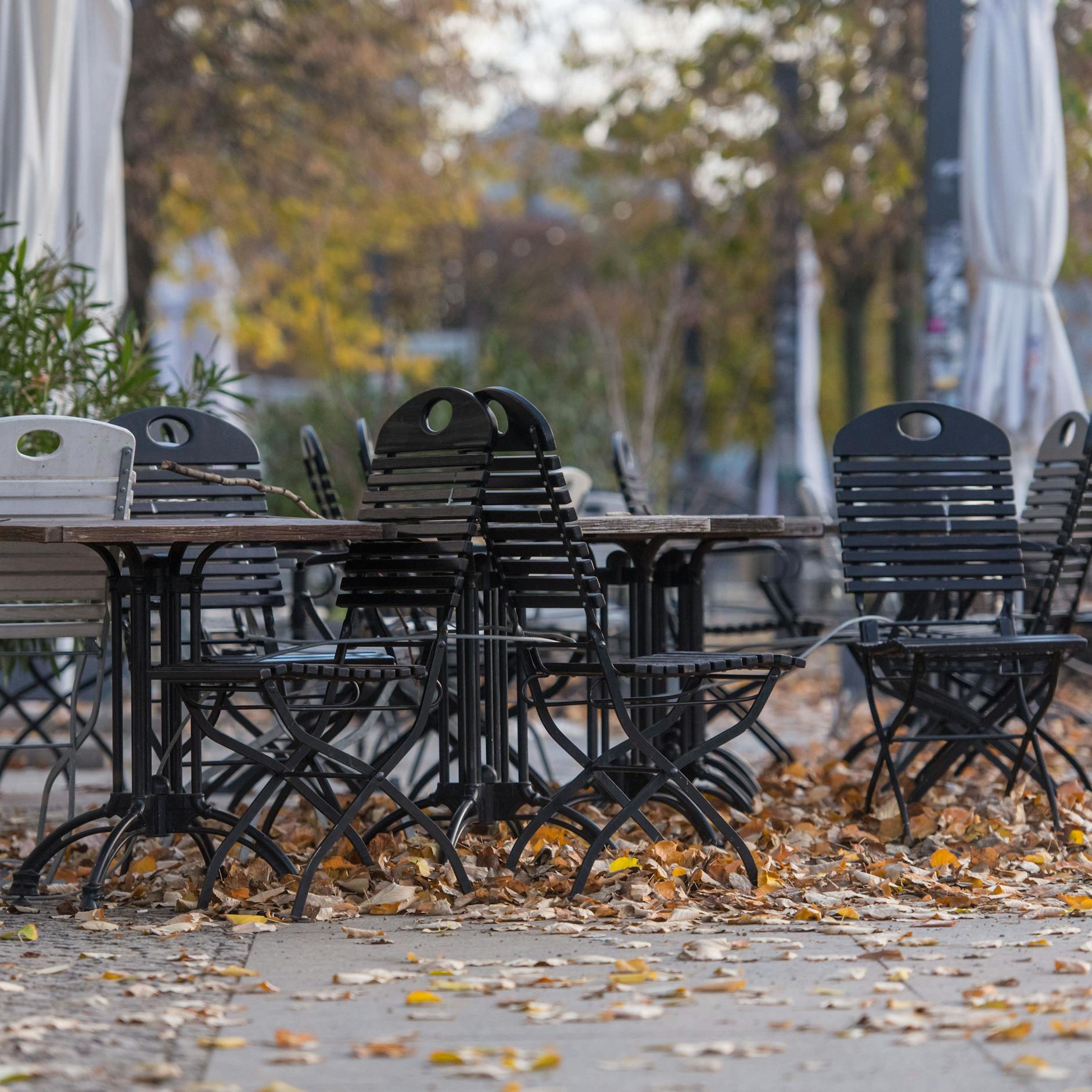 Berlin ohne Touristen, und auch die Gaststätten sind geschlossen.