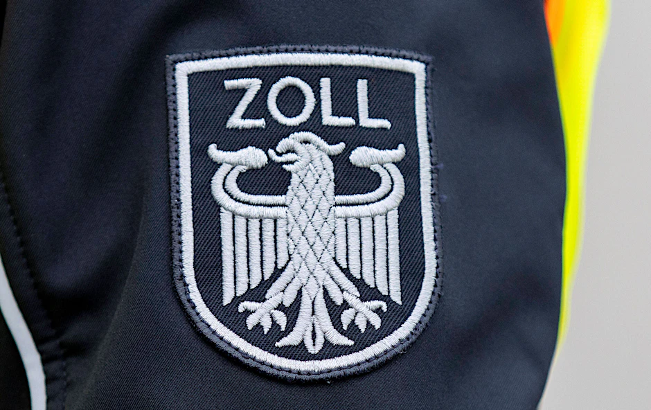 Zollbeamter im Einsatz (Symbolbild).&nbsp;