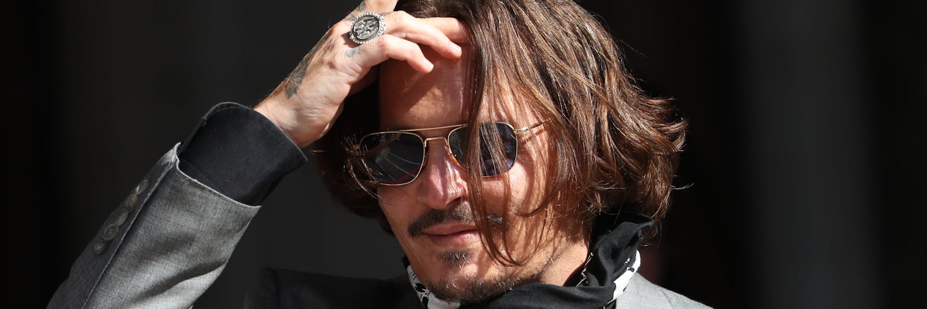 Der US-amerikanische Schauspieler Johnny Depp bei einem Gerichtstermin im Juli 2020 in London. 