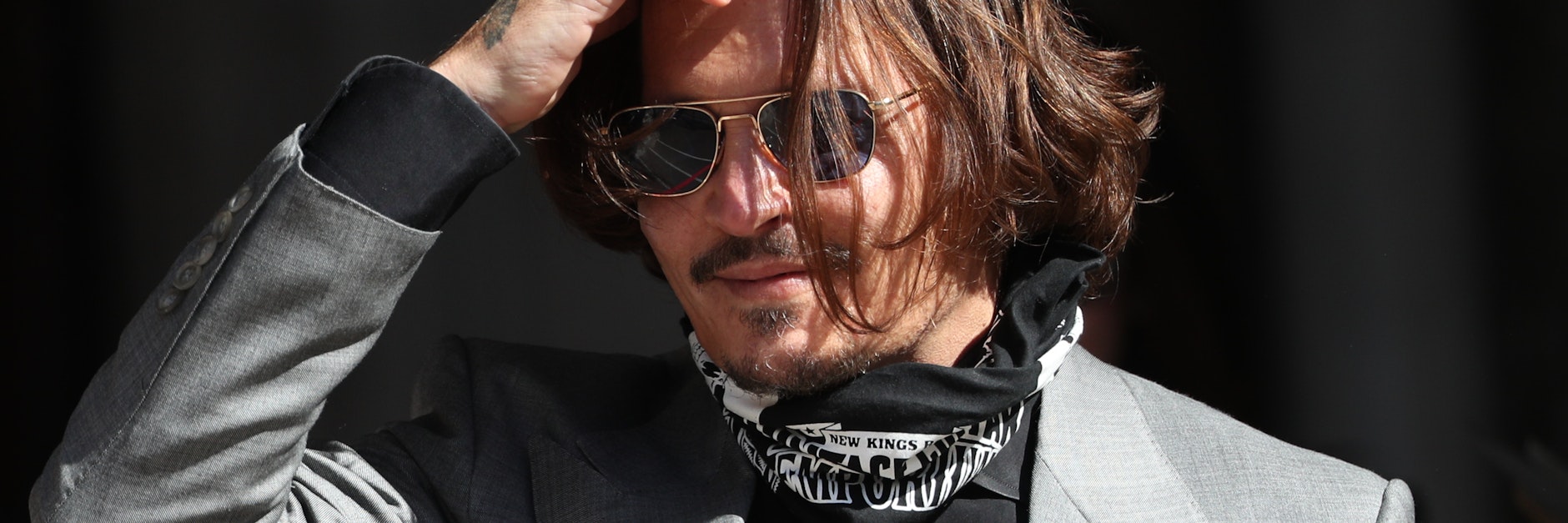 Der US-amerikanische Schauspieler Johnny Depp trifft am letzten Verhandlungstag seiner Verleumdungsklage gegen den Verlag News Group Newspapers vor dem High Court ein.