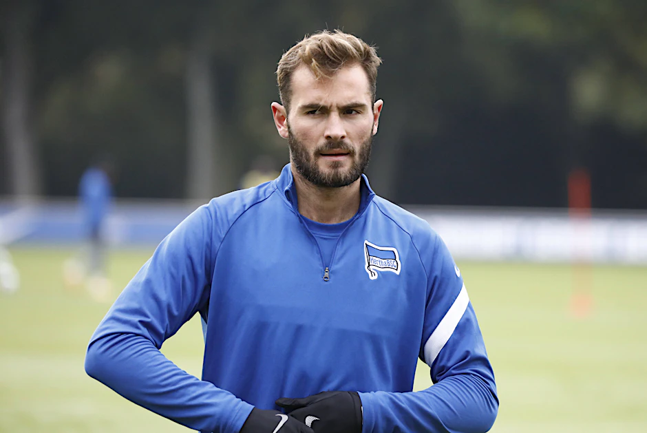 Lucas Tousart verletzte sich beim 1:1 gegen Wolfsburg und muss jetzt erstmal pausieren.