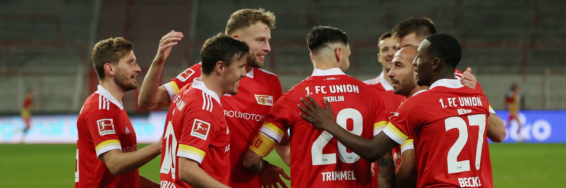 Grund zur Freude: Endlich dürfen die Eisernen wieder kicken.