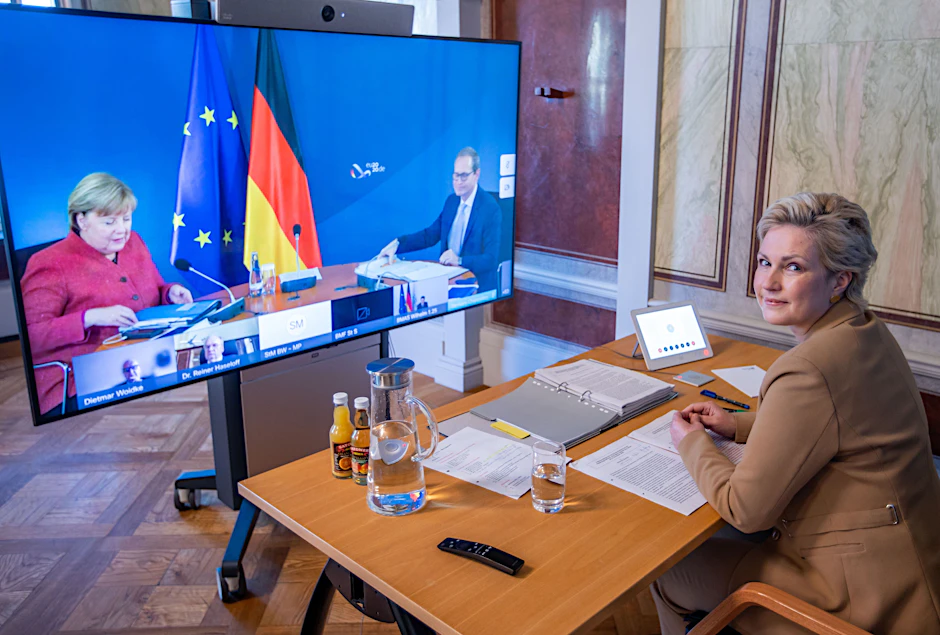 Am Montag fand das letzte Bund-Länder-Gespräch statt. Kommenden Mittwoch wird über weitere Corona-Schutzmaßnahmen beraten.
