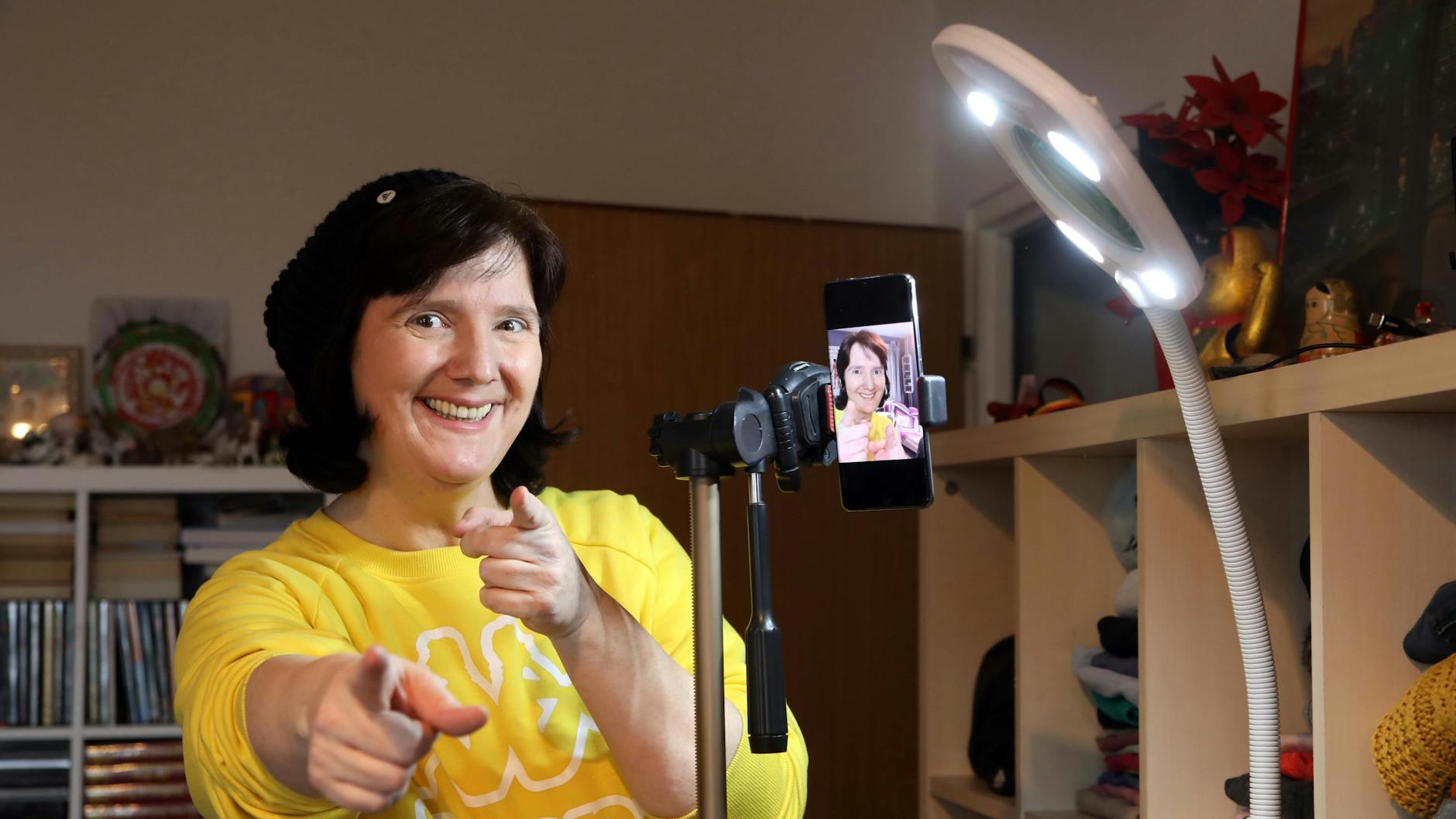 Regelmäßig veröffentlicht Martina Huppert ihre Videos auf Tiktok.