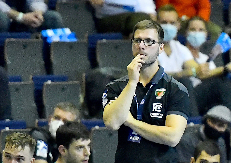 Hatte Zeit zum Grübeln, aber keine zum Trainieren: Füchse-Coach Jaron Siewert.&nbsp;