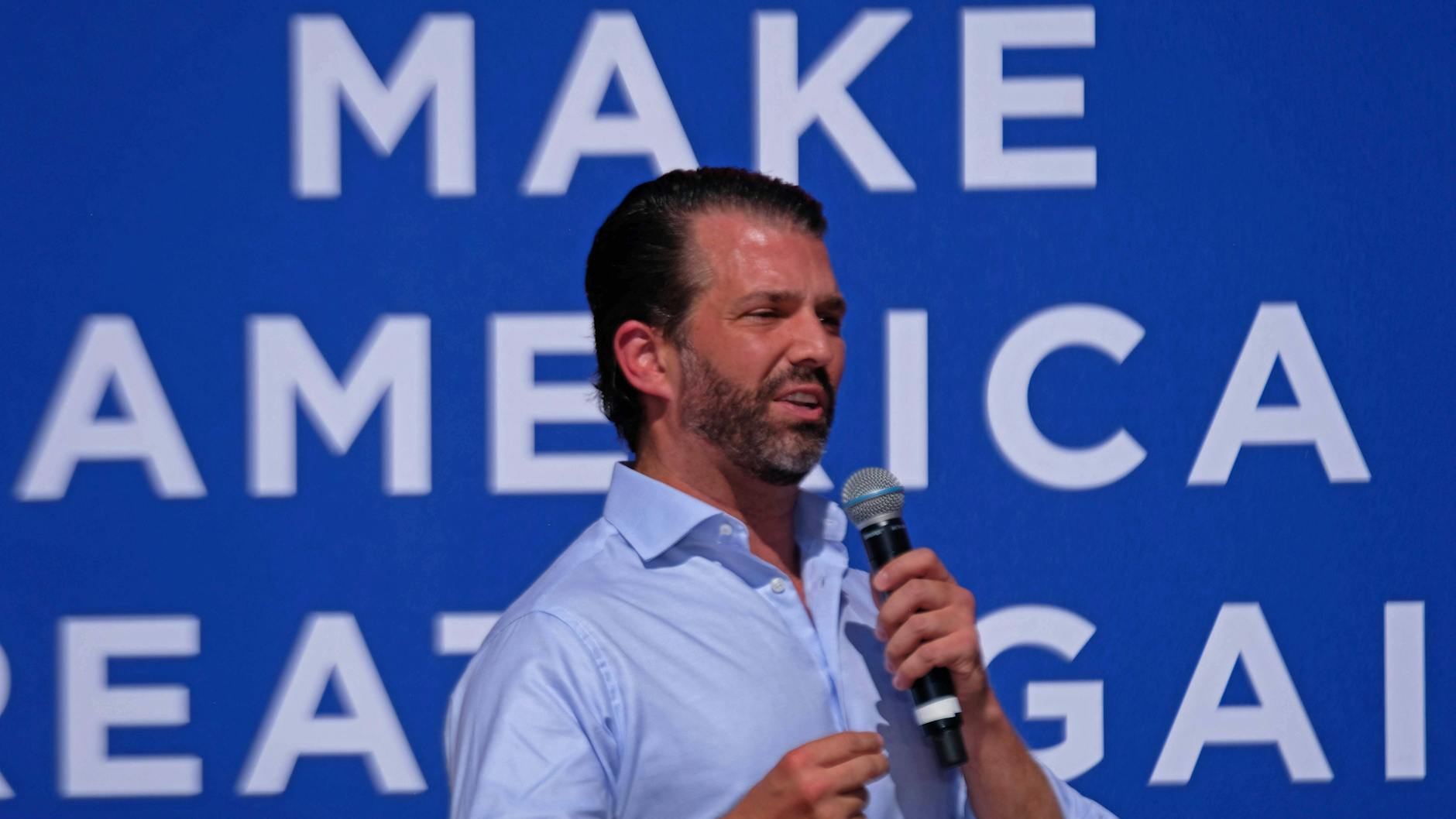 Donald Trump Junior zeigt noch keine Covid-19-Symptome. (Archivbild)