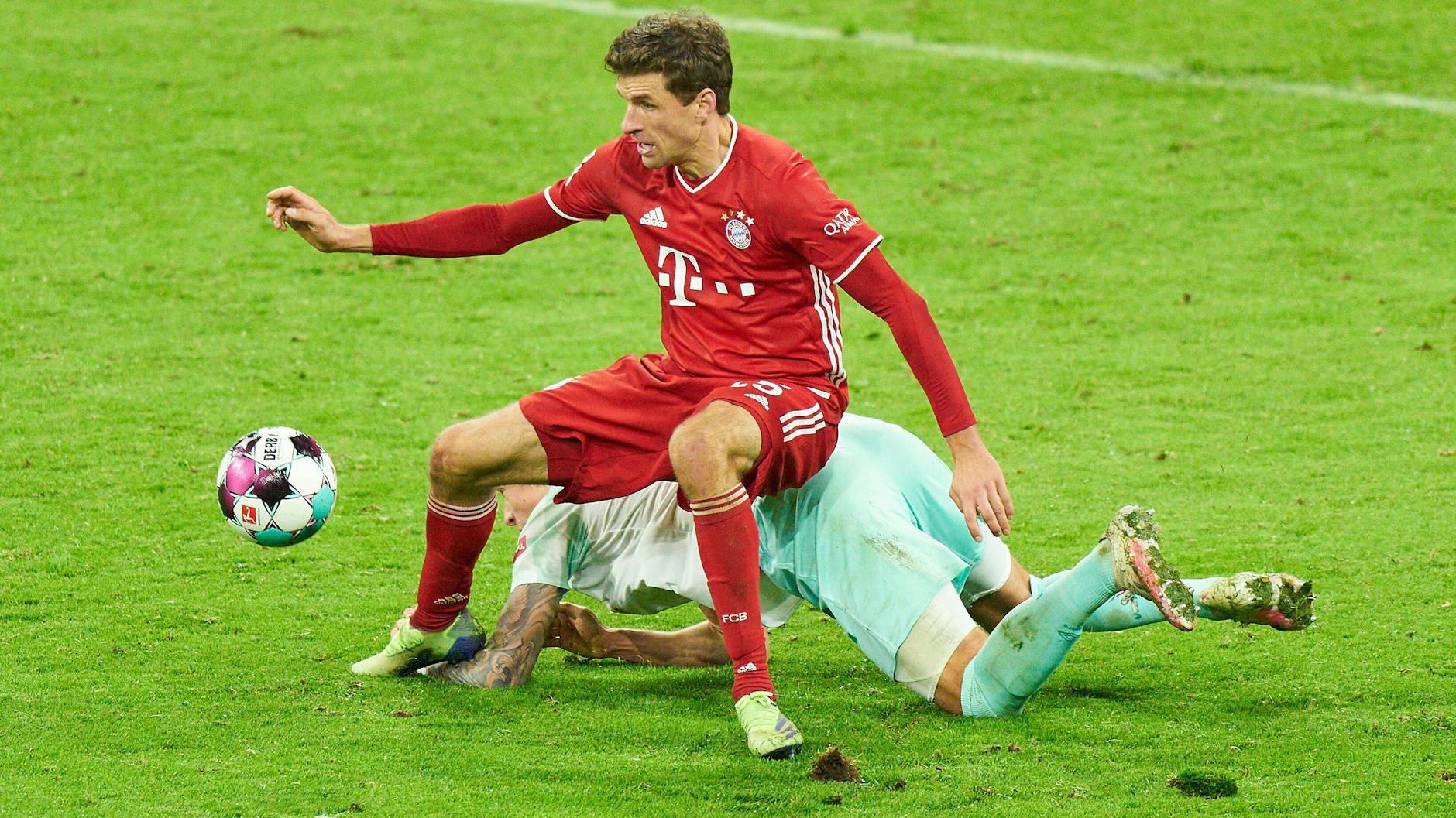 Hat noch kein Duell mit dem SV Werder Bremen verloren: Bayern Münchens Thomas Müller