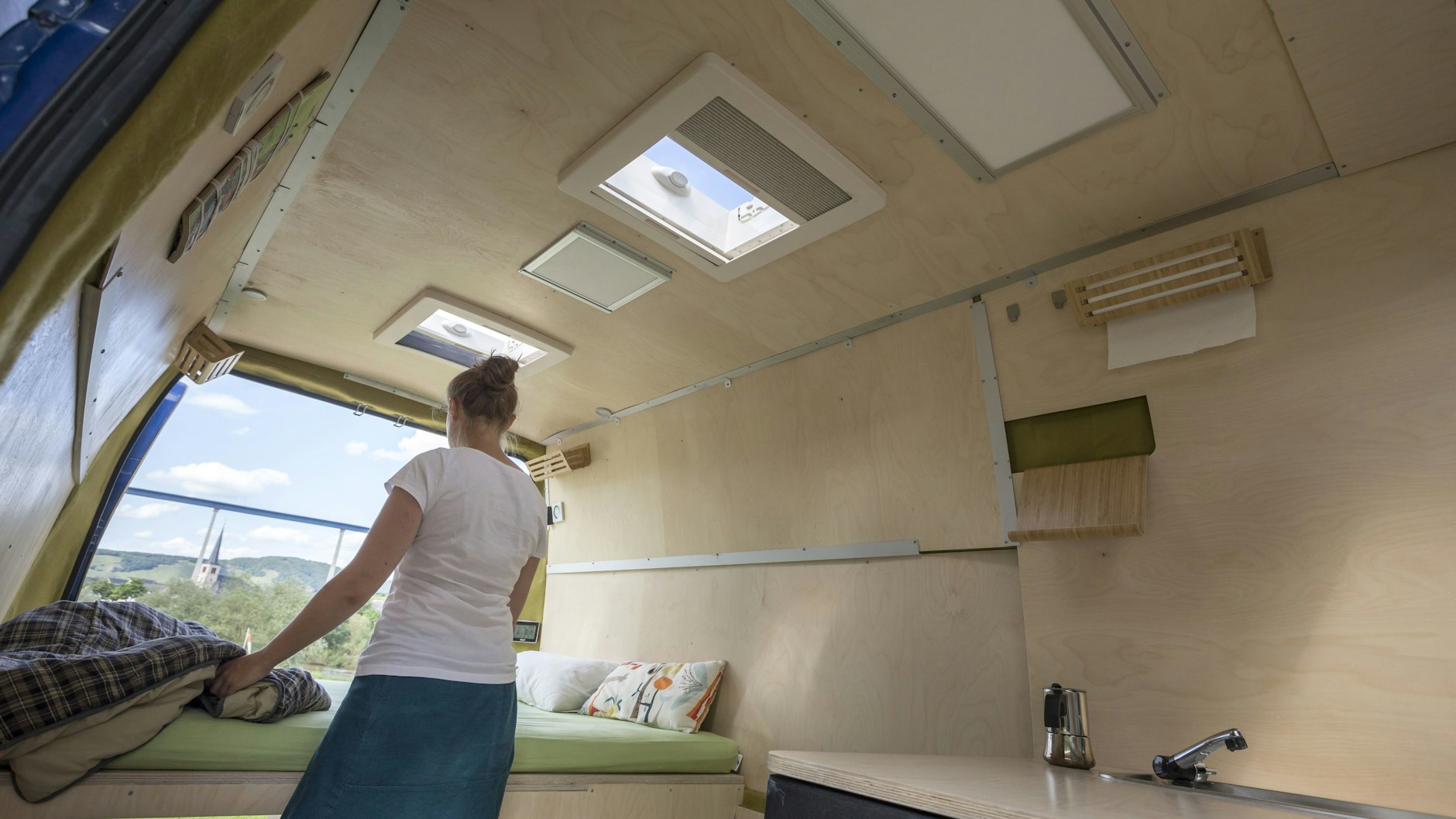 My home is my castle: Wenn es darüber hinaus noch selbtgebaut ist, wird ein umgebauter Kastenwagen zum ganzen Stolz seiner Besitzer. 