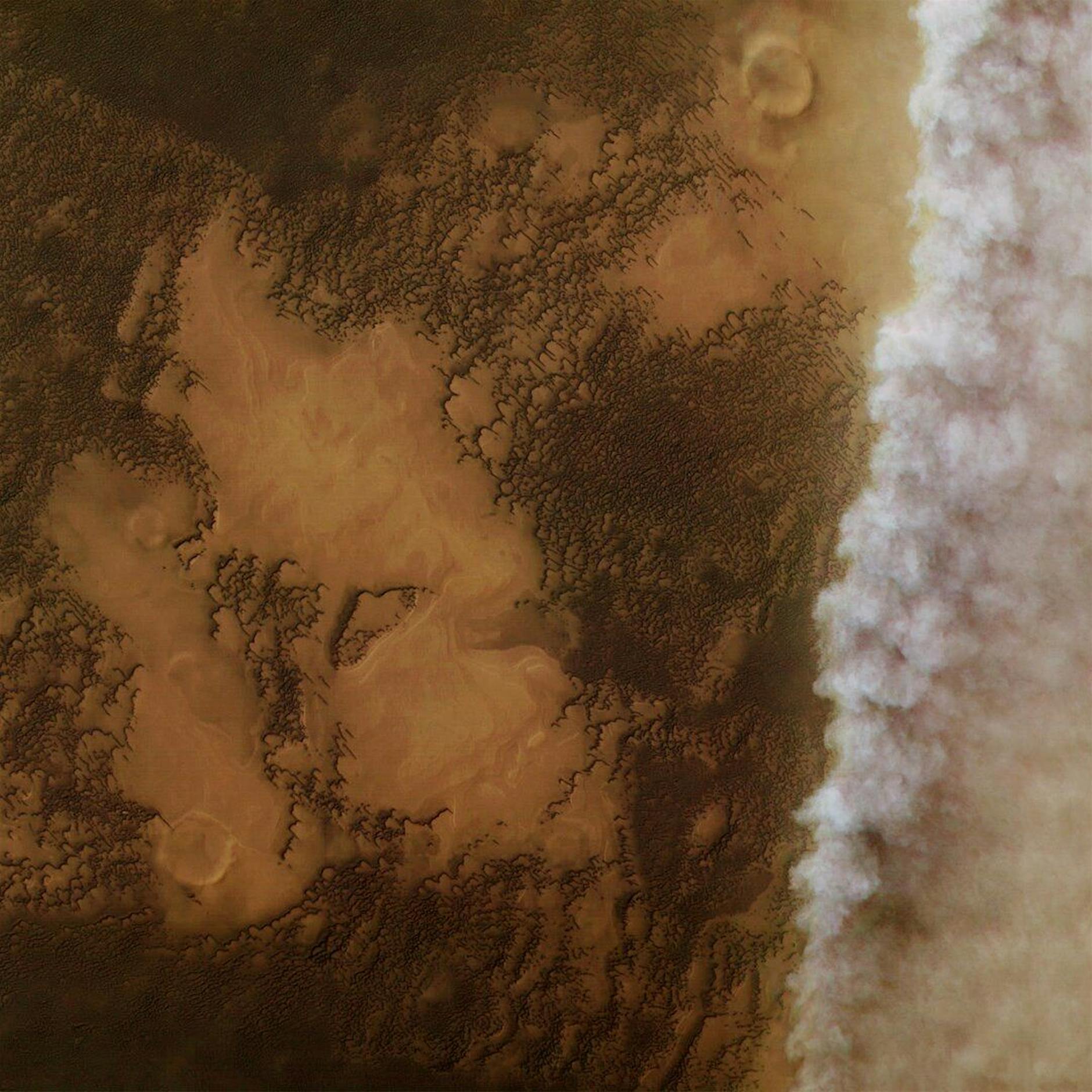 Gigantische Staubstürme: Wie der Mars sein Wasser verloren hat