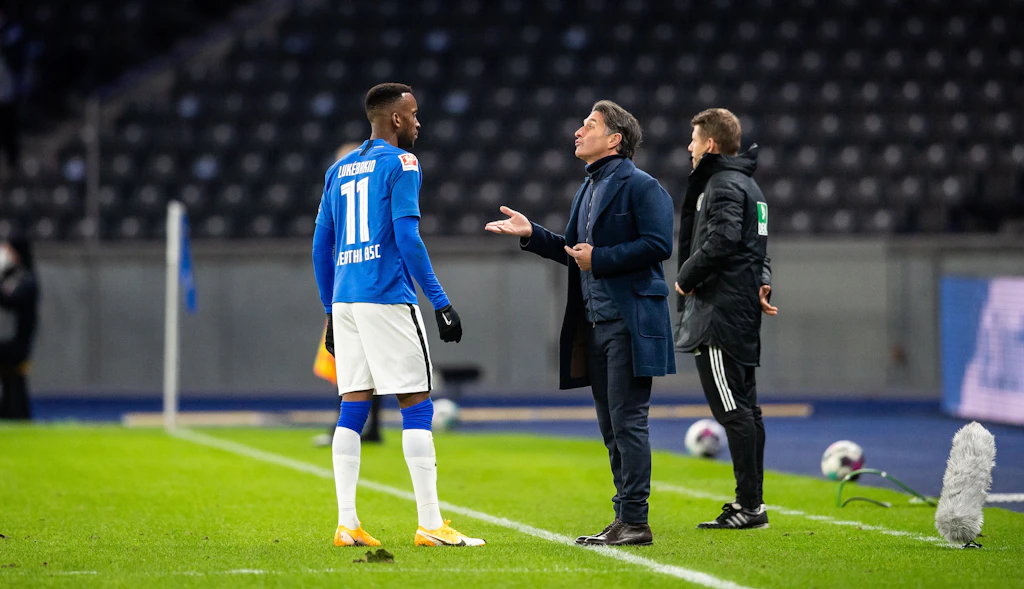 Hertha BSC: Koç Labbadia hatırlatıcıları dağıtıyor