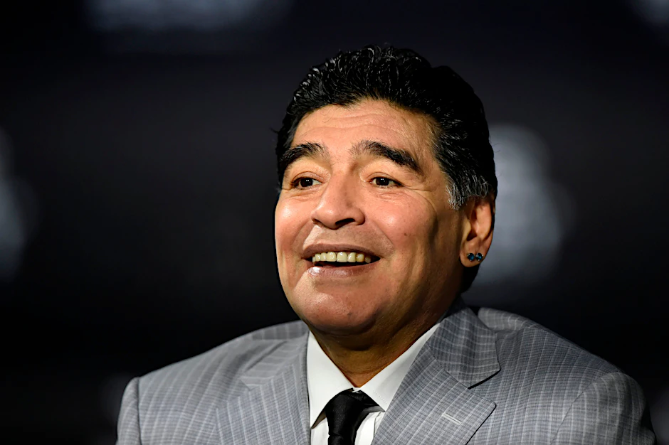 Diego Maradona.&nbsp;&nbsp;