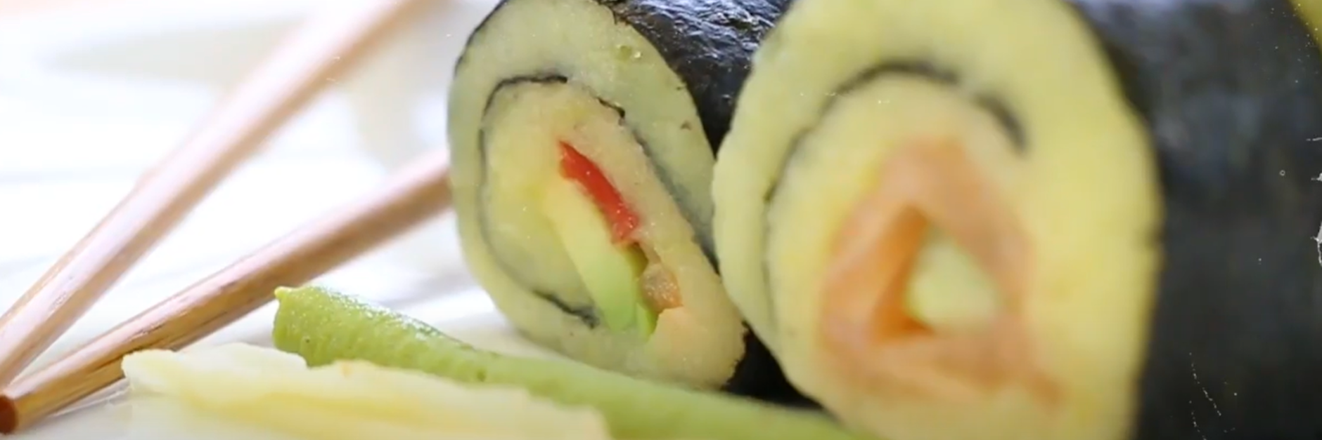 Lecker: Sushi aus Kartoffeln.