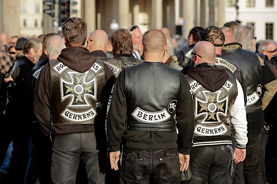 Die Hells Angels gehören zu den größten Rockergruppen.