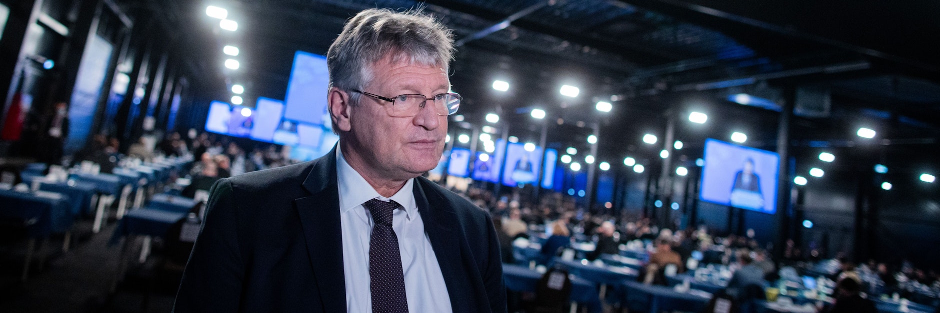 Parteichef Jörg Meuthen beim Bundesparteitag der AfD in Kalkar. 