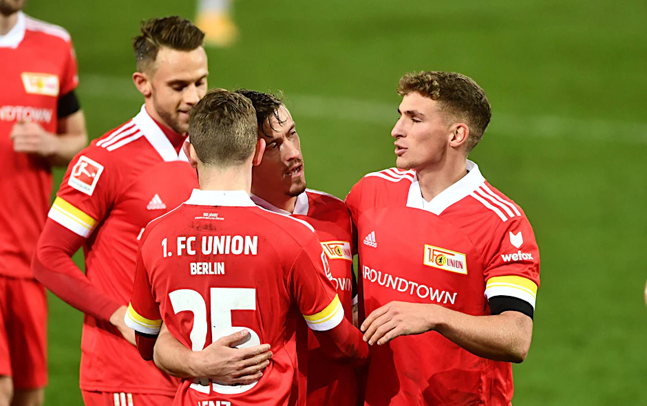 Union spielte am Sonnabend gegen Eintracht Frankfurt 3:3.
