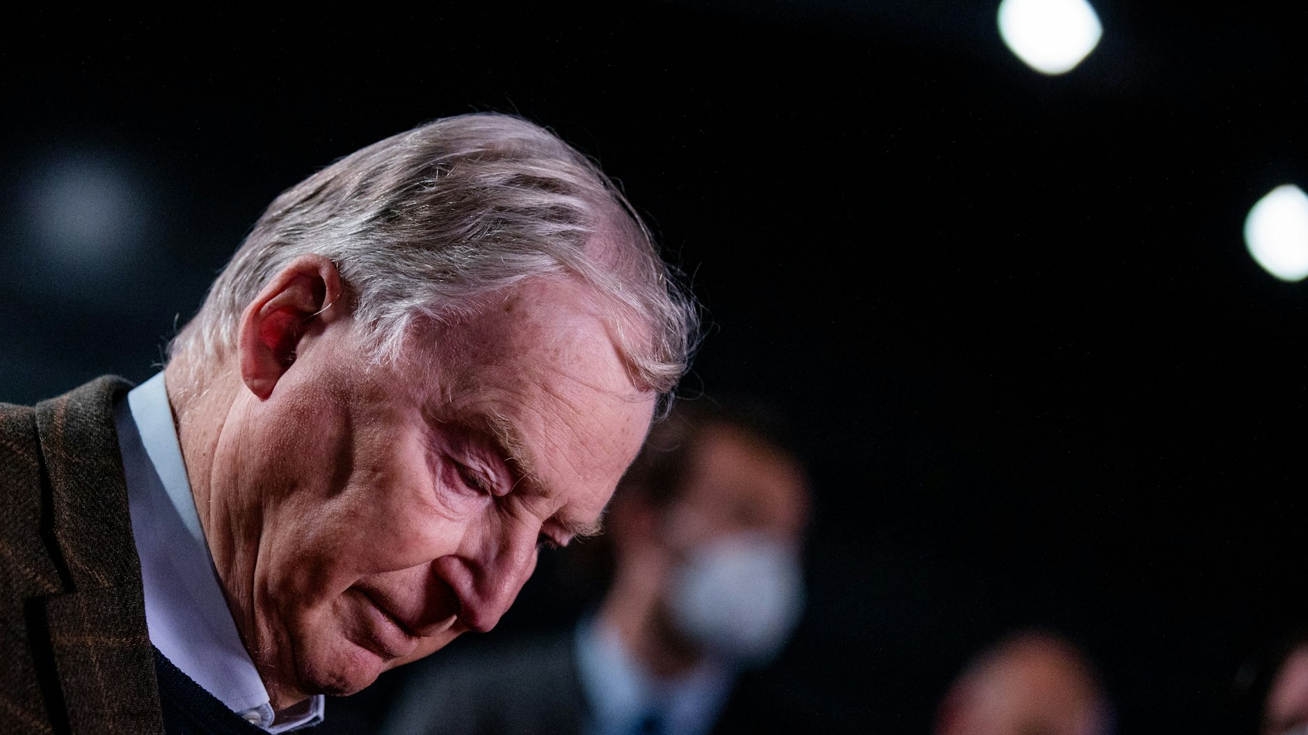 Enttäuscht: der Vorsitzende der AfD-Bundestagsfraktion, Alexander Gauland.