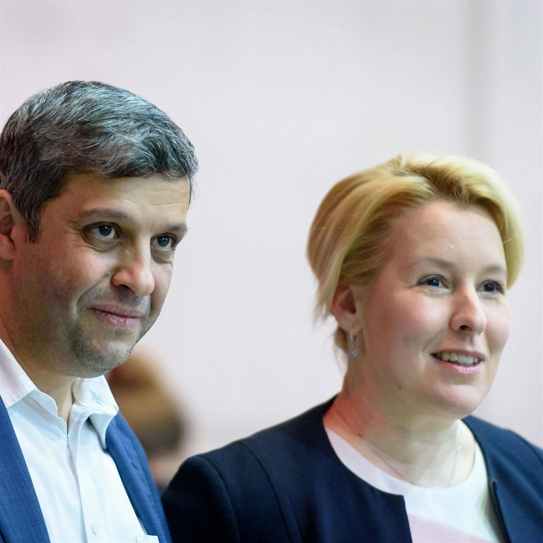 Giffey und Saleh neue SPD-Vorsitzende in Berlin