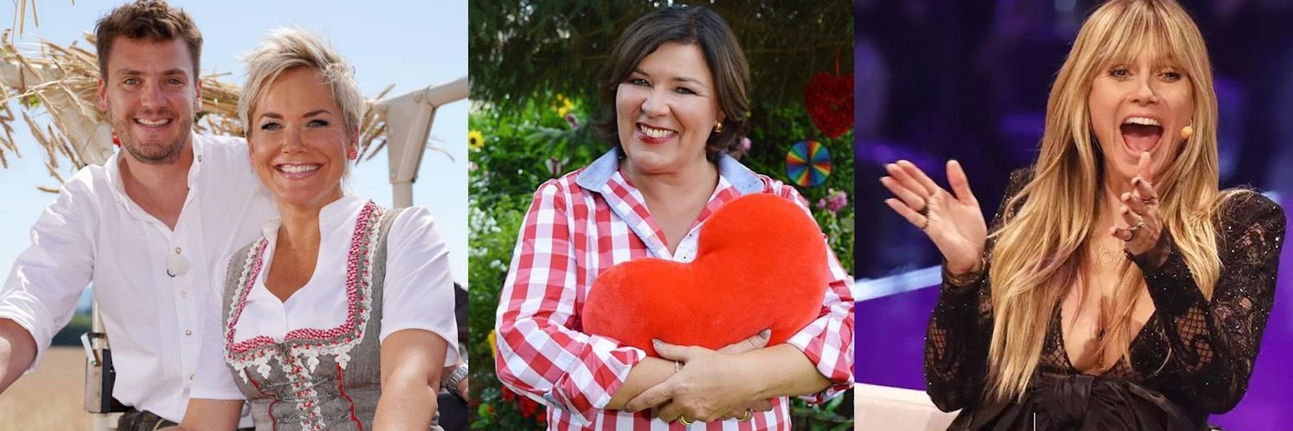 "Bauer sucht Frau" mit Inka Bause, "Schwiegertochter gesucht" mit&nbsp;Vera Int-Veen und "Germanys Next Topmodel2 mit Heidi Klum.&nbsp;