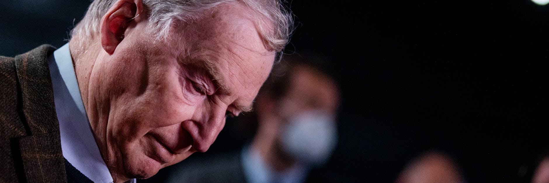 Alexander Gauland in Kalkar. 