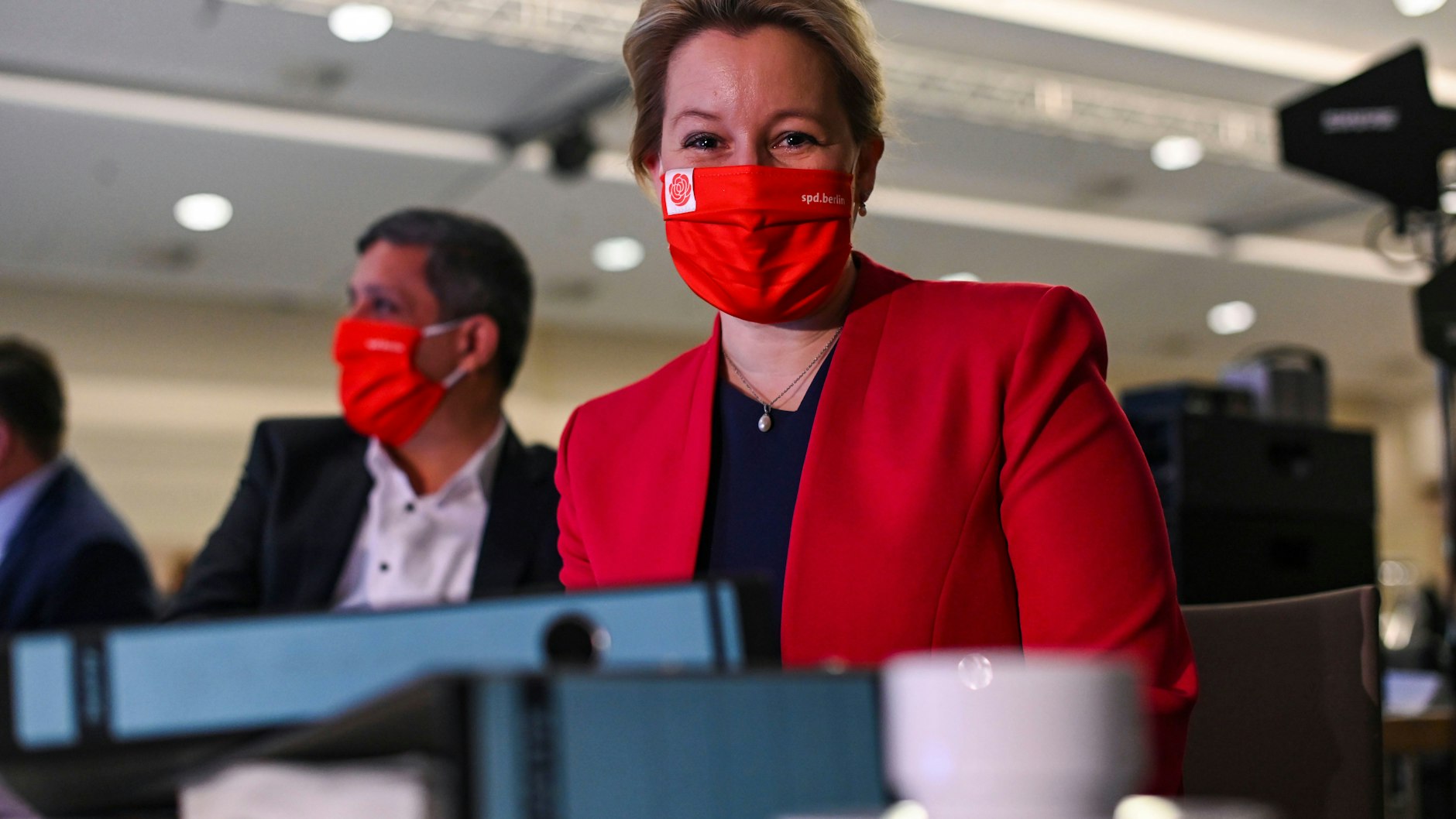 Landesvorsitzende ist Franziska Giffey jetzt. Aber wird sie auch Regierende Bürgermeisterin?