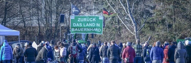 Querdenken-Demonstration in Baden-Württemberg