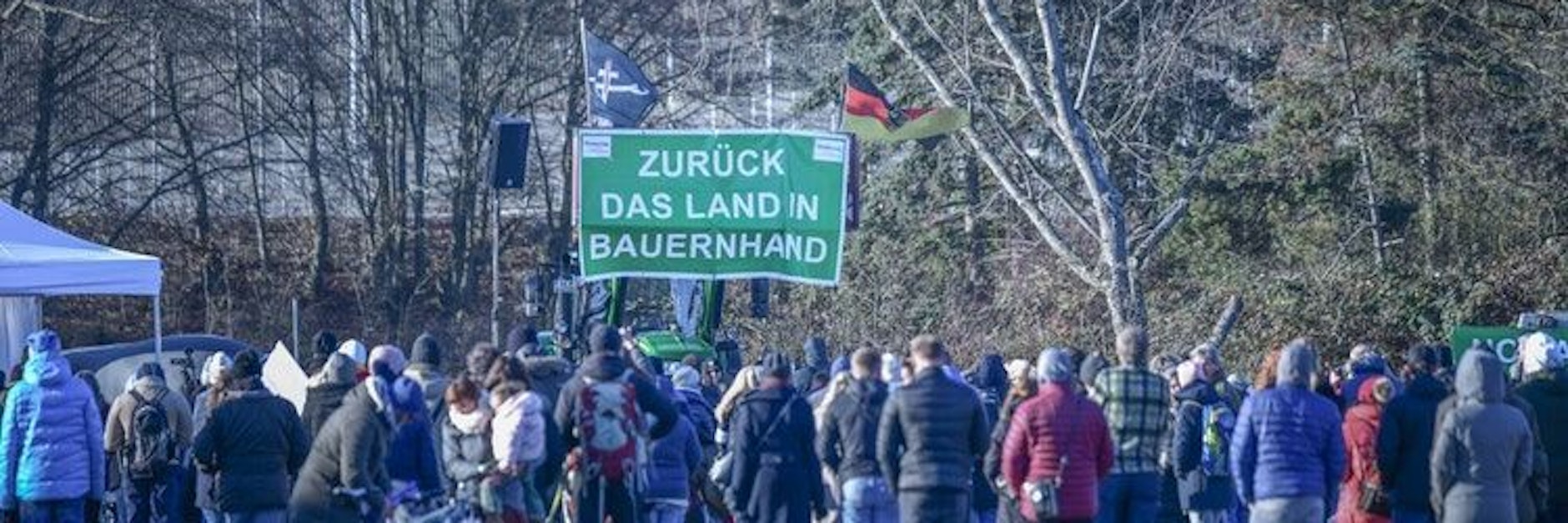 Querdenken-Demonstration in Baden-Württemberg