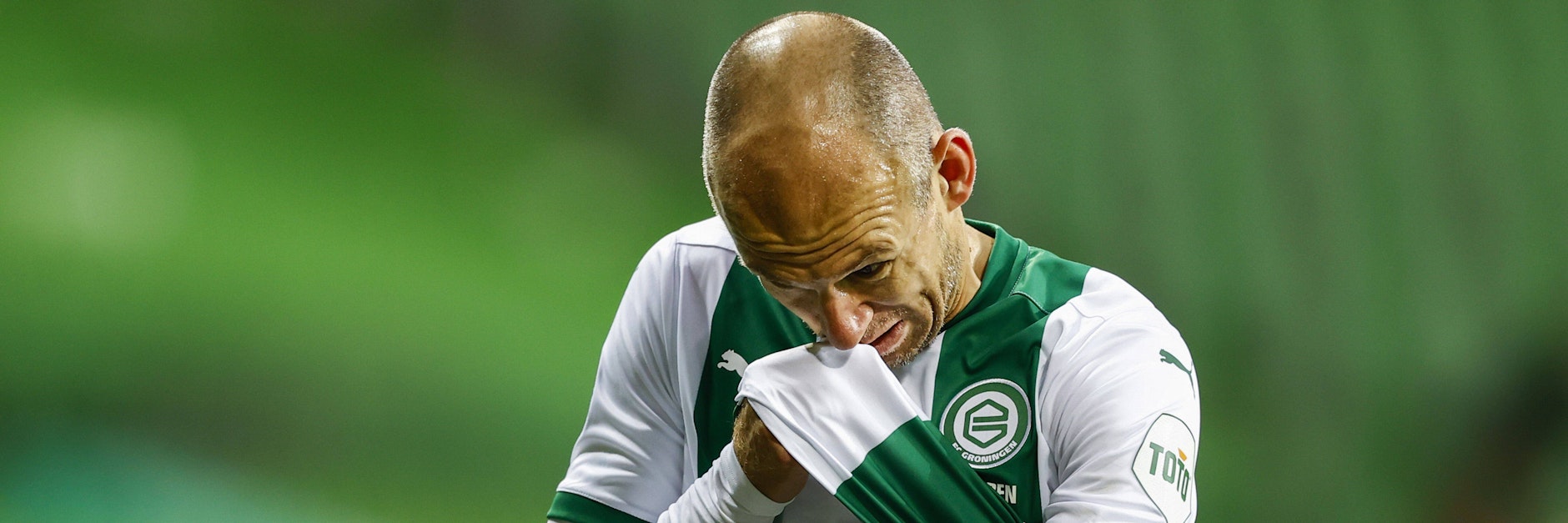 Arjen Robben hatte sich sein Comeback bei seinem Heimatverein FC Groningen anders vorgestellt. Er hat noch nicht die nötige Fitness.