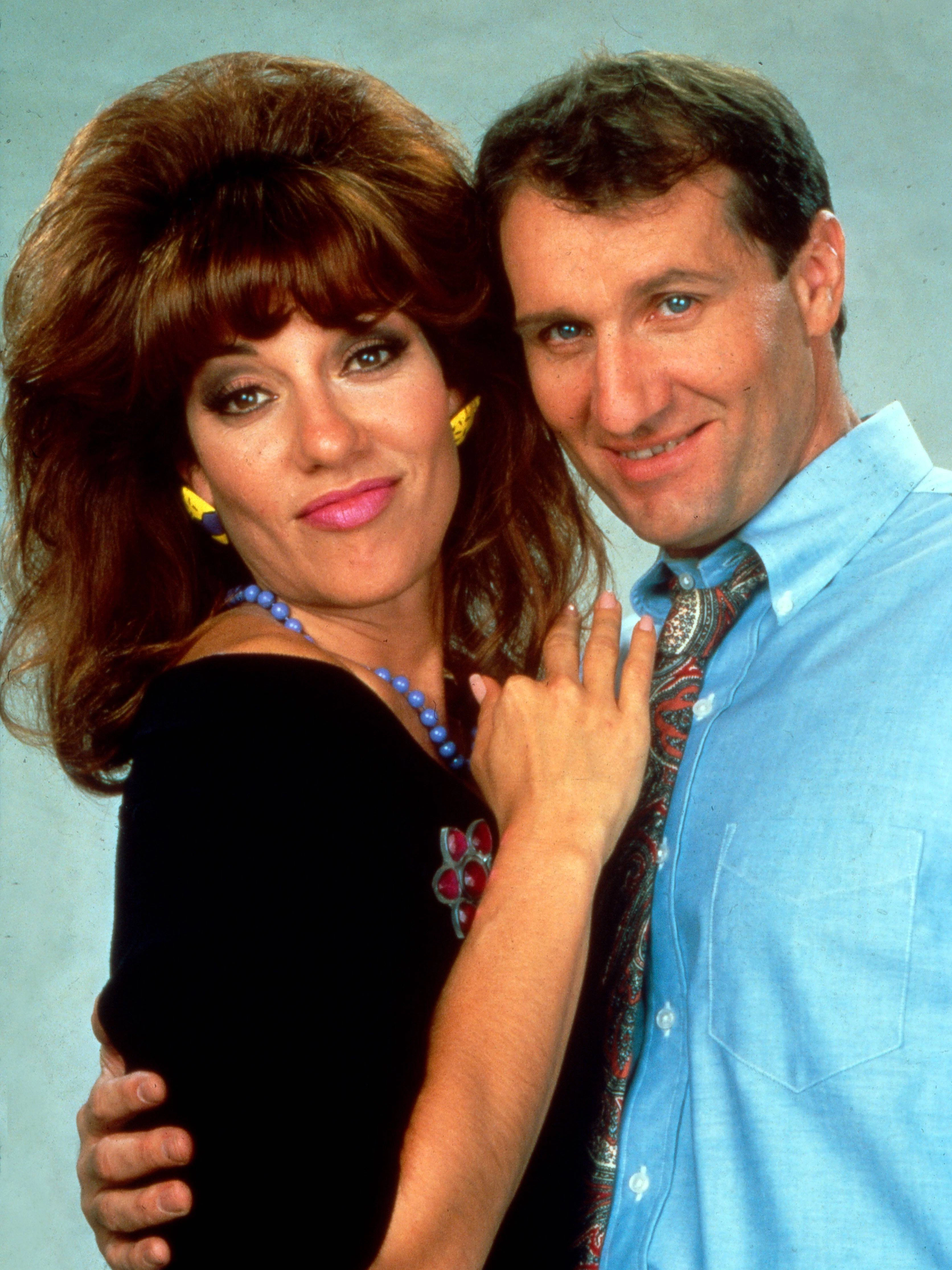 Es O'Neill in seiner Rolle als Al Bundy mit Serien Ehefrau Peggy (Katey Sagal)