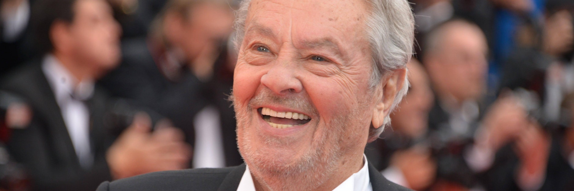 Auch mit über 80 Jahren ein attraktiver Charmeur: Alain Delon beim 72. Filmfestival von Cannes im Jahr 2019. 