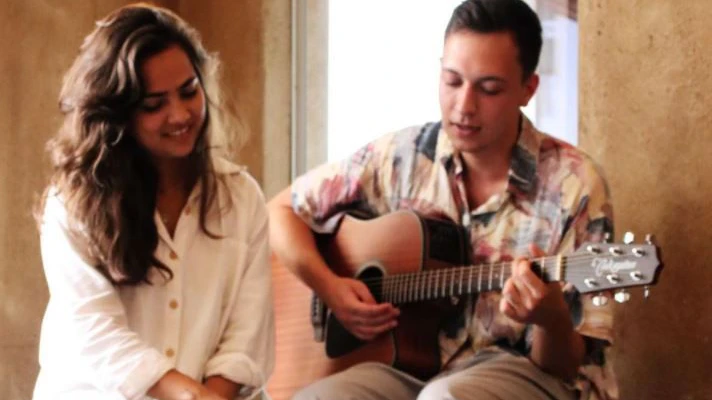 Ein Paar auch ohne "The Voice of Germany": Hannah und Nico.&nbsp;
