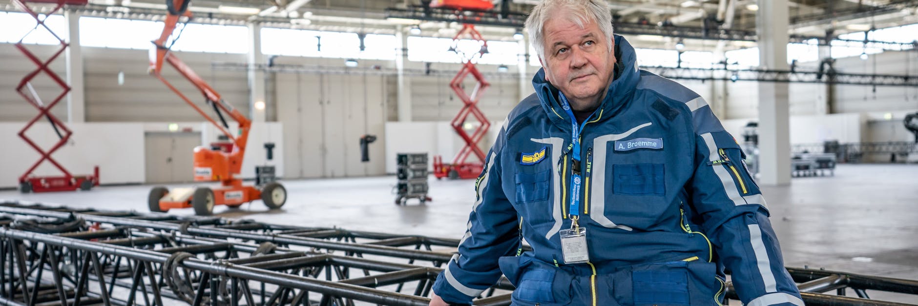 Projektleiter Albrecht Broemme ist für den Aufbau der Impfzentren verantwortlich.