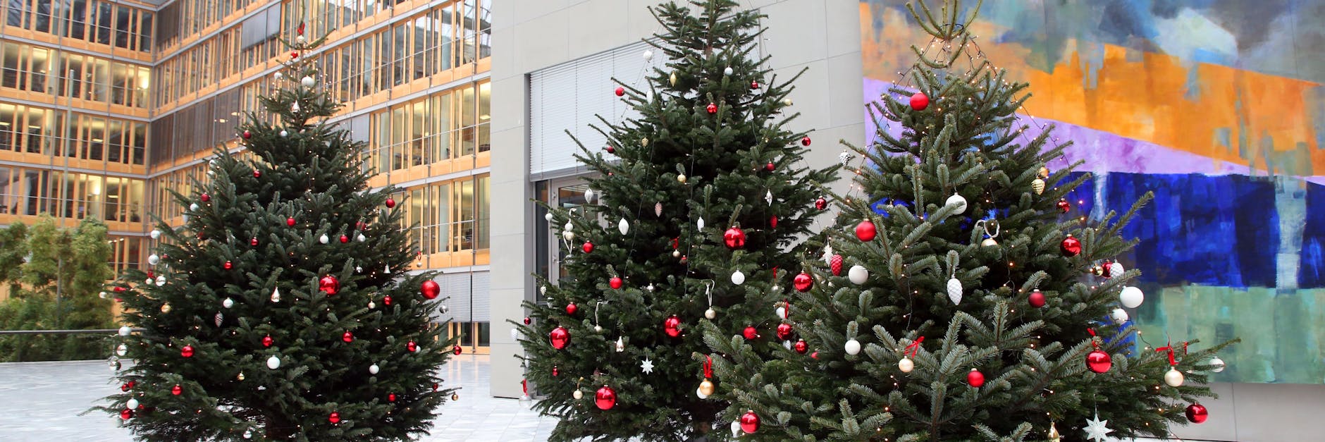 Weihnachtsbäume haben sie im Atrium des Hauses der Deutschen Wirtschaft zwischen Spree und Breite Straße schon aufgestellt, in dem Siegfried Russwurm als neuer BDI-Chef künftig seinen Sitz haben wird. Von hier aus setzen sich neben dem BDI der Deutsche Industrie- und Handelskammertag (DIHK) und die Bundesvereinigung der Deutschen Arbeitgeberverbände (BDA) für Wirtschaftsinteressen ein.
