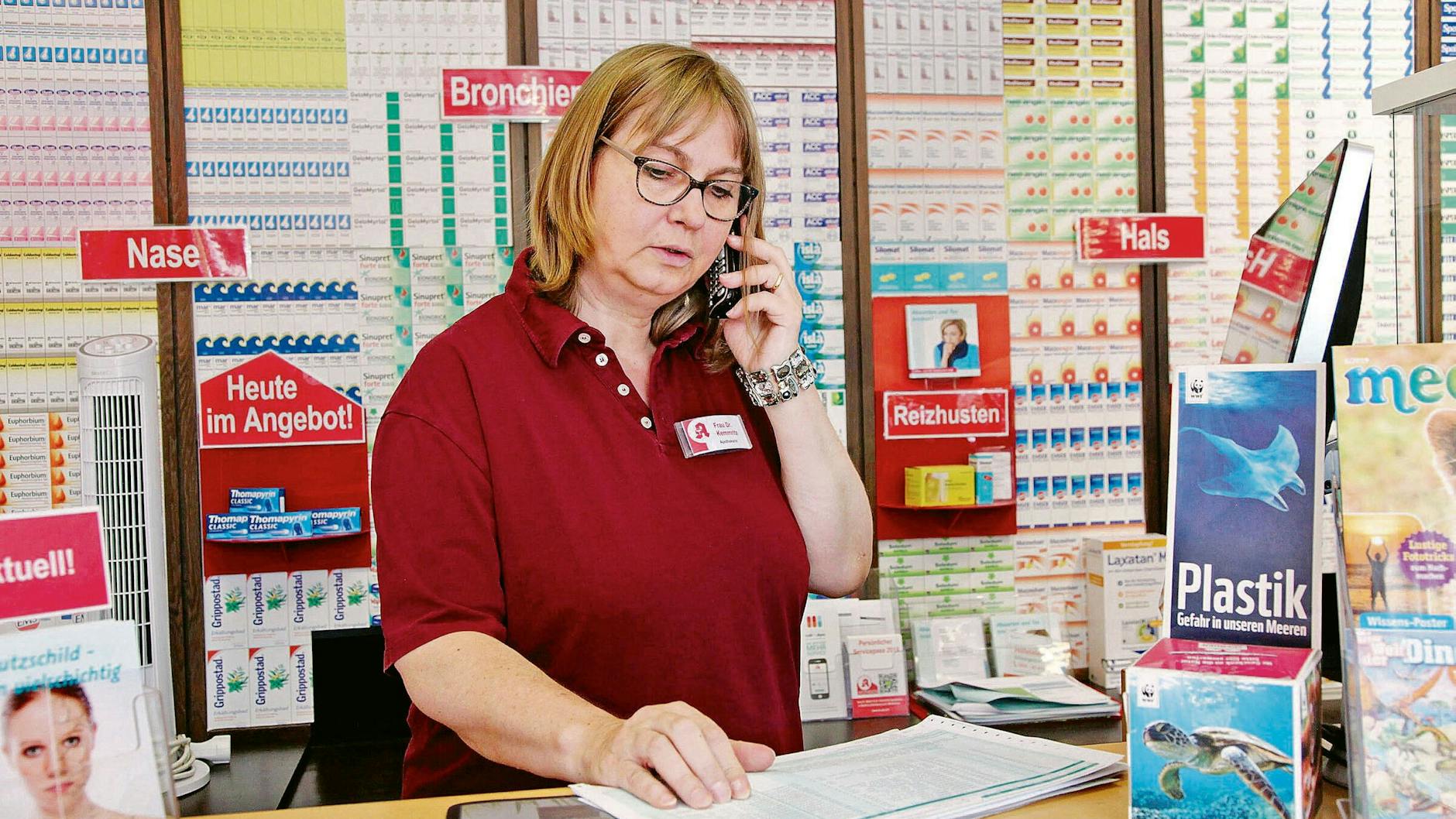 Kerstin Kemmritz, Präsidentin der Berliner Apothekerkammer, suchte schon 2019 vermehrt nach nicht oder schwer lieferbaren Arzneimitteln für ihre Apotheke in Weißensee.<br><br>