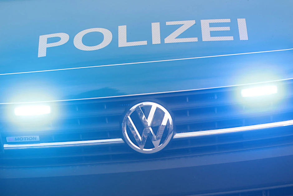 Einsatzwagen der Polizei.&nbsp;