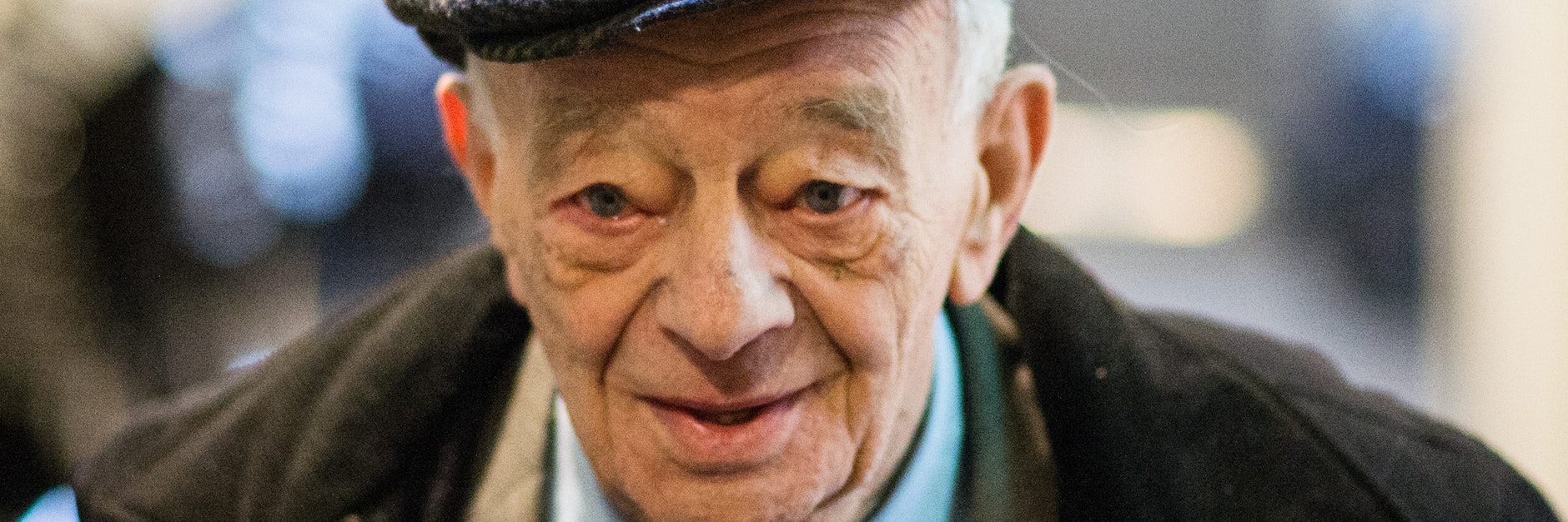 Der Überlebende des NS-Konzentrationslagers Auschwitz Justin Sonder.