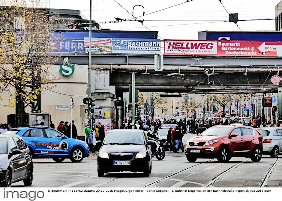 So plant der Senat Entlastung für die Köpenicker Bahnhofstraße