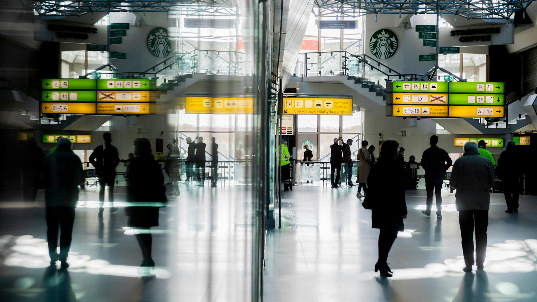 Terminal A am Flughafen Berlin-Tegel.