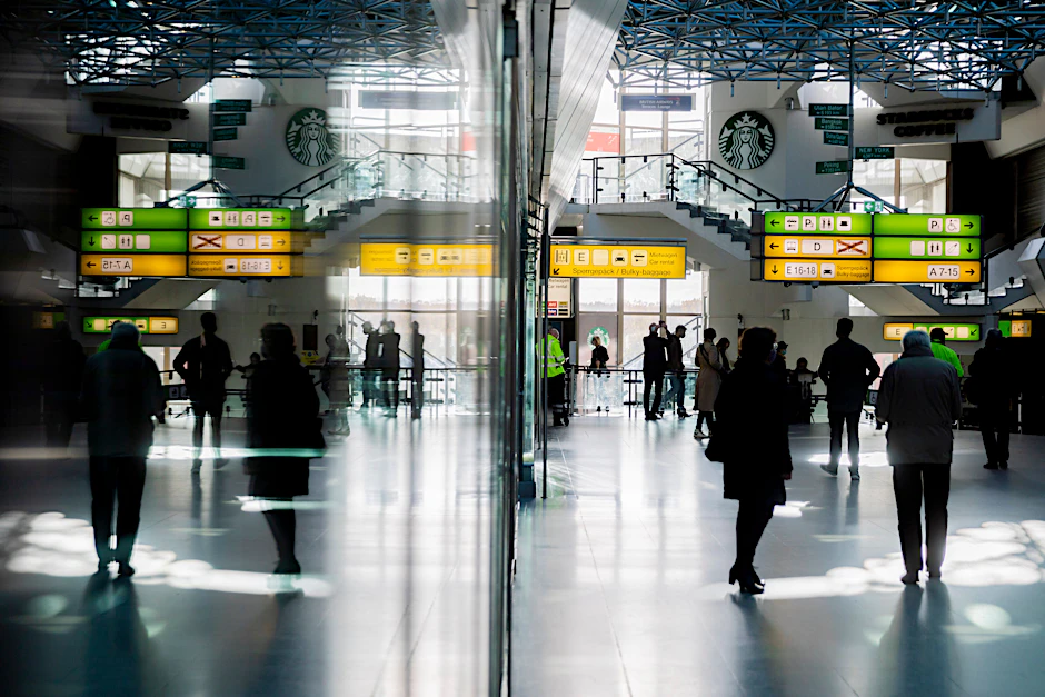 Terminal A am Flughafen Berlin-Tegel.