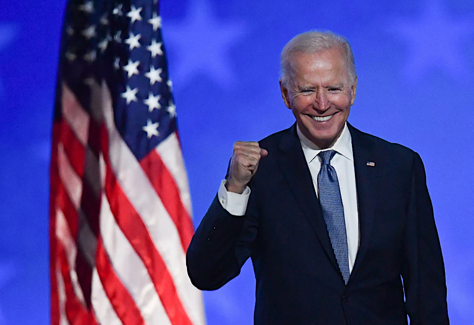 Joe Biden gibt sich siegessicher.