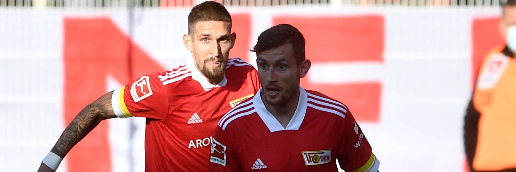 Robert Andrich und Christopher Lenz sind seit langem schon echte Stützen im Erfolgsteam der Eisernen.