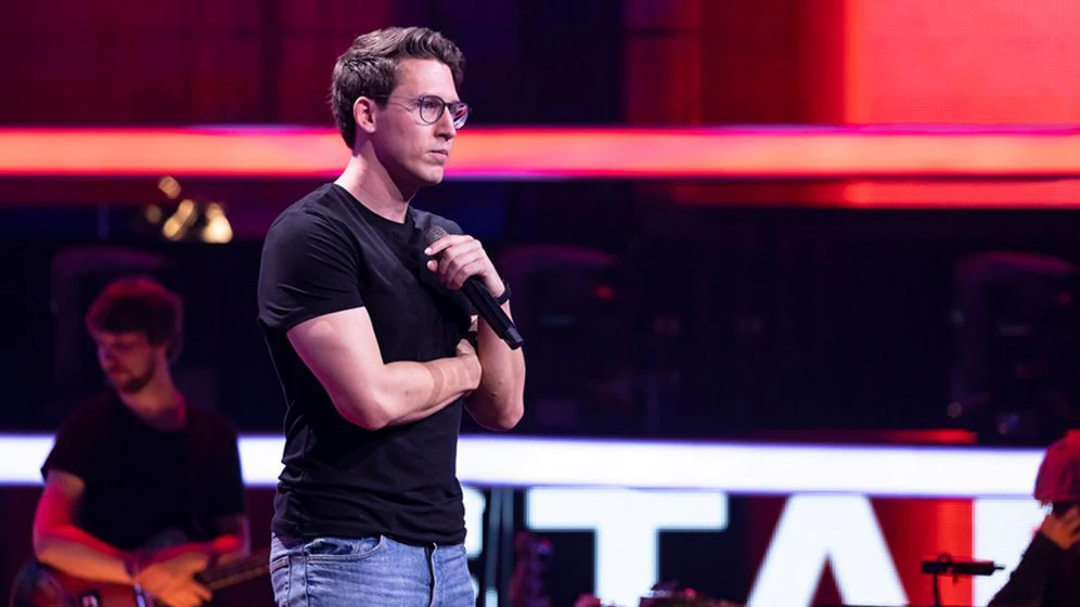Nach seinem Auftritt lässt das Allstar-Talent Alex Hartung ganz sanfte Töne von sich hören.&nbsp;